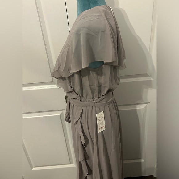 Jess Ruffle Midi Dress NWT - Picture 6 of 10